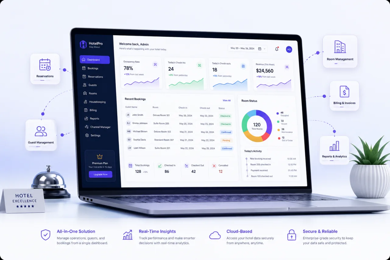 Hotel Management SaaS — CodeHypes Case Study