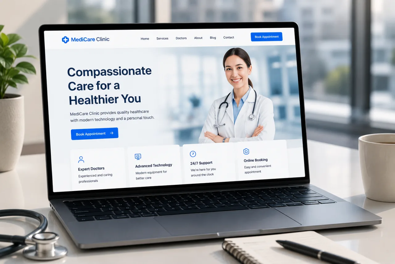 MediCare Clinic — CodeHypes Portfolio