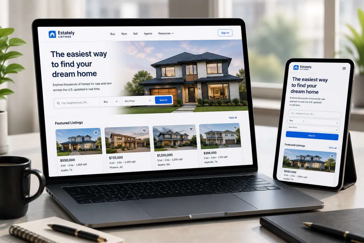 Estately Listings — CodeHypes Portfolio