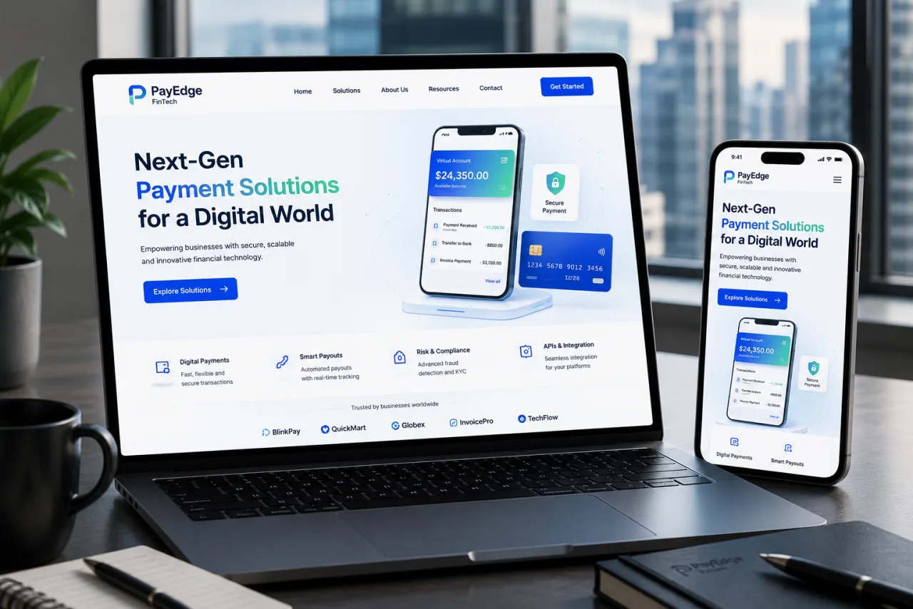 PayEdge FinTech — CodeHypes Portfolio